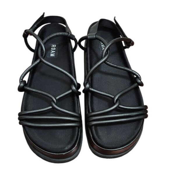 ROAM Linky Platform, Black Rommie sandal Women's Size 40 EU/US 10 - Picture 3 of 16